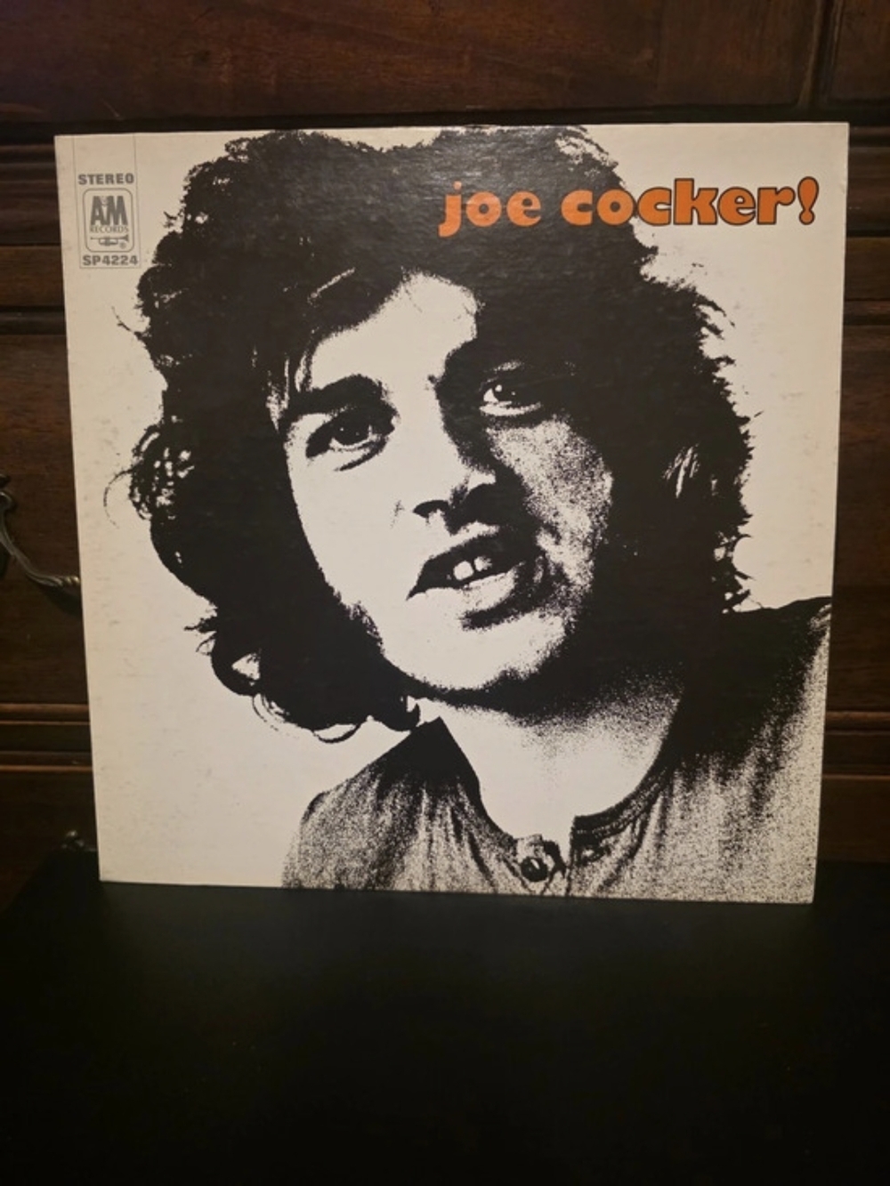 A&M Records Joe Cocker! (Self-Titled Second Studio Album)! Vinyl Record Album